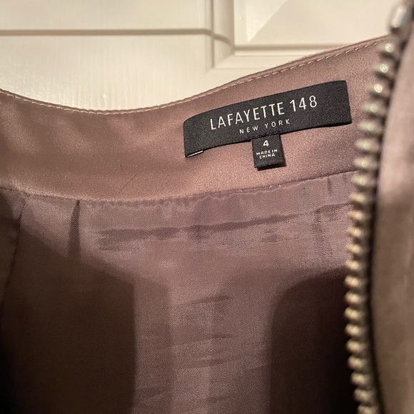 Lafayette 148 suede skirt - Picture 3 of 7